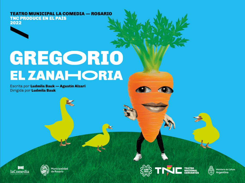 Se estrena de Gregorio, el zanahoria en el Teatro la Comedia