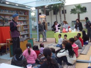 biblioteca al aire libre