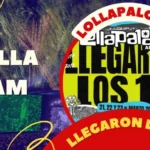 Lollapaooloza 2025. Grilla y preventa de ticktes!!